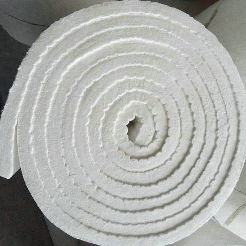 Fire resistant 1260 hp bio-soluble ceramic fiber blanket
