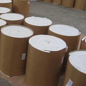 Fire resistant 1260 hp bio-soluble ceramic fiber blanket