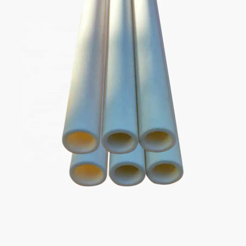 High Temperature Thermocouple Protection 99% Alumina Ceramic Tube