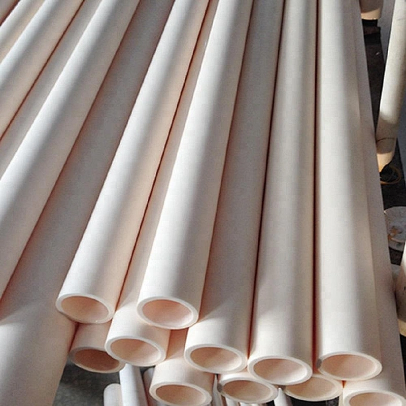 High Temperature Thermocouple Protection 99% Alumina Ceramic Tube