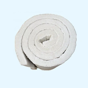 Factory Price 1260 Degree Refractory Alumina Silicate Needle Ceramic Fiber Insulation Blanket