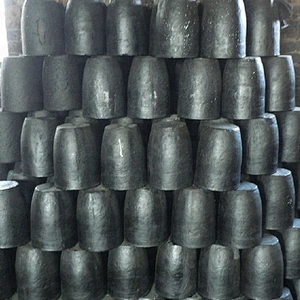 High Strength Silicon Graphite Crucibles For Copper Melting