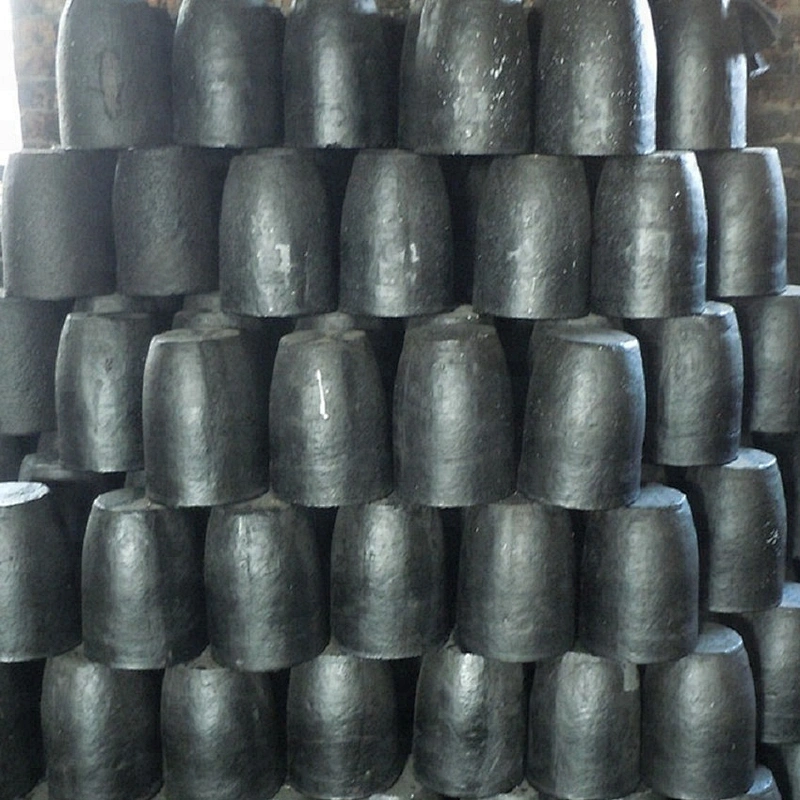 High Strength Silicon Graphite Crucibles For Copper Melting