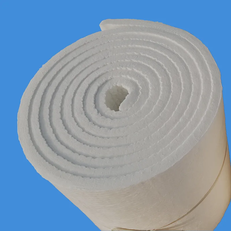 Thermal insulation alumina silicate ceramiic fiber blanket for boiler