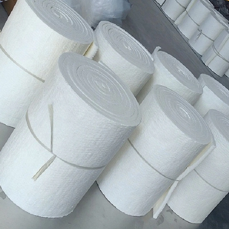 Thermal insulation alumina silicate ceramiic fiber blanket for boiler