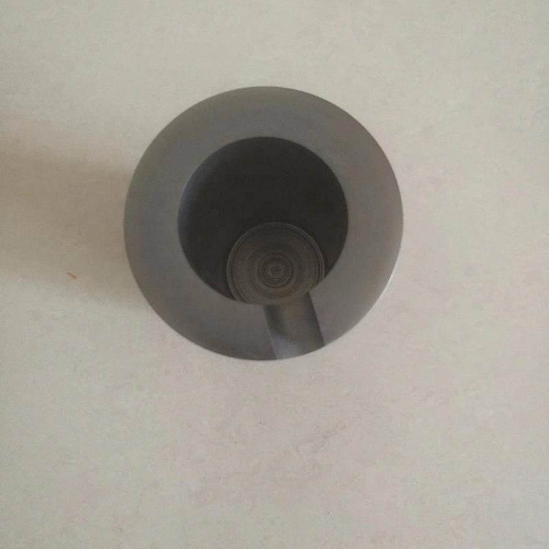 High Pure Density Graphite Crucible Melting Metal Copper, Silver, Aluminum