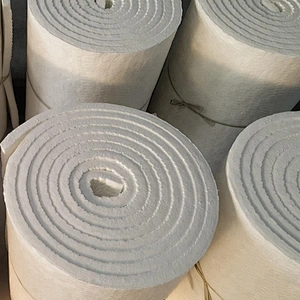 Density 96 Heat Resistant Thermal Insulation Alumina Silicate Ceramic Fibre Blanket