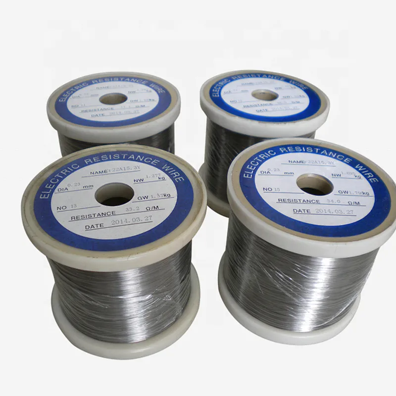 2mm Cr20Ni80 Nickel Chrome Electric Heating Element Flat Resistance Wire