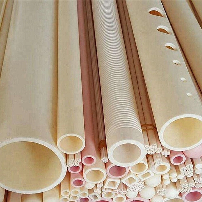 High Temperature Thermocouple Protection 99% Alumina Ceramic Tube
