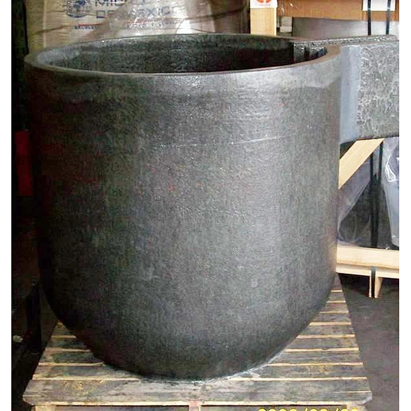 Cheap Cast Iron Melting Copper SIC Silicon Carbide Graphite Crucible Pots