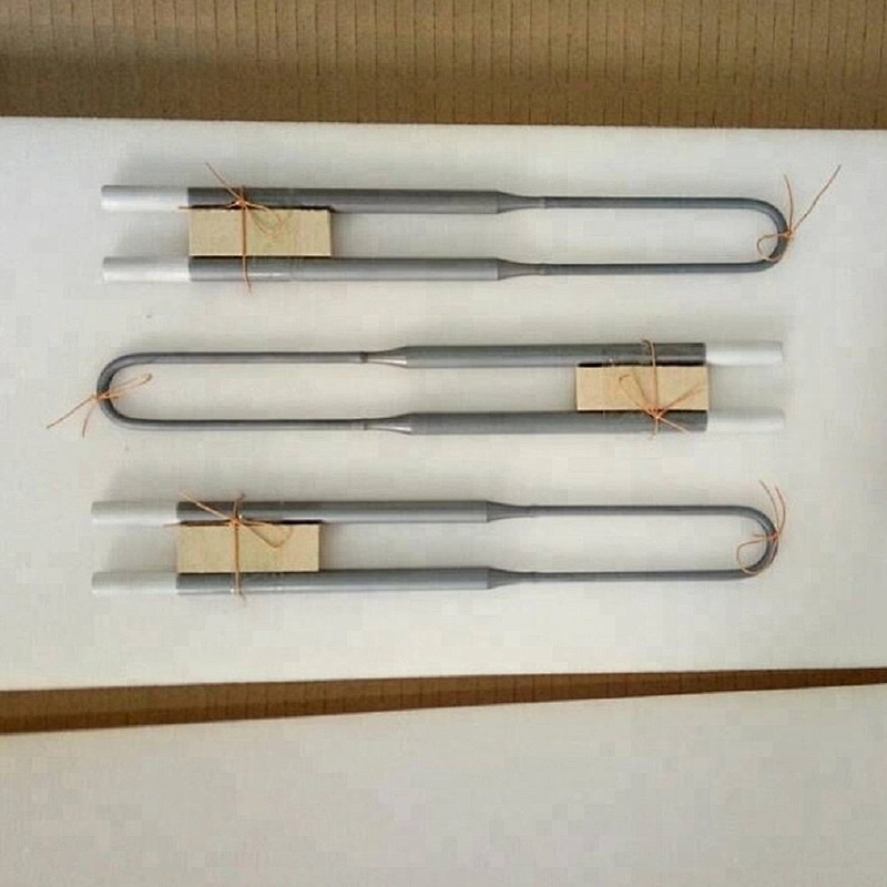 1800c U Shape Mosi2 Resistor Electric Heating Elements for Glass Furnace
