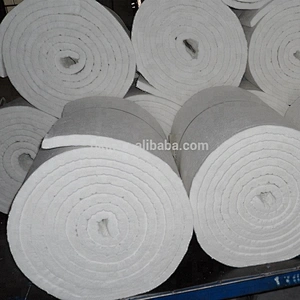 Density 96 Heat Resistant Thermal Insulation Alumina Silicate Ceramic Fibre Blanket