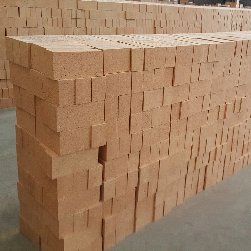 High temperature chamotte refractory bricks for lime kiln