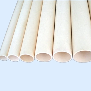 High working temperature 99  al2o3  alumina ceramic furnace tubes