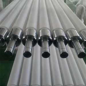 High temperature high alumina ceramic roller for glass tempering furnace
