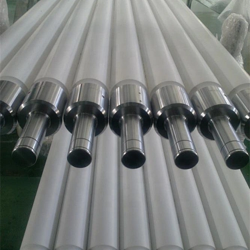 High temperature high alumina ceramic roller for glass tempering furnace
