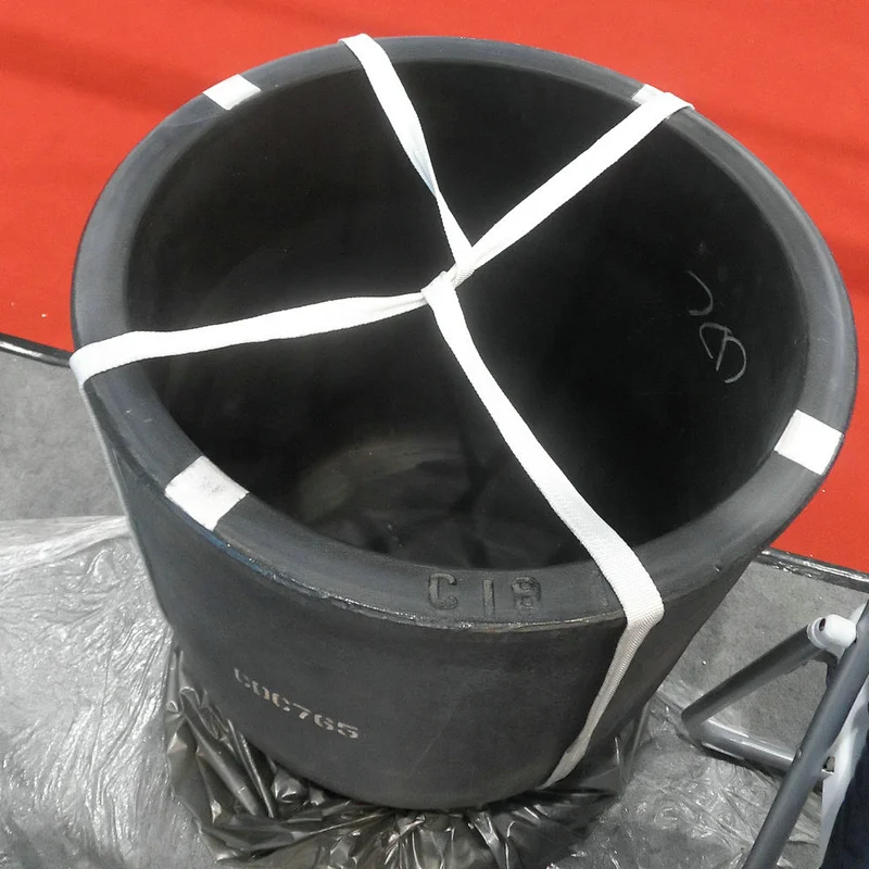 Refractory clay graphite crucible for melting metals with good price