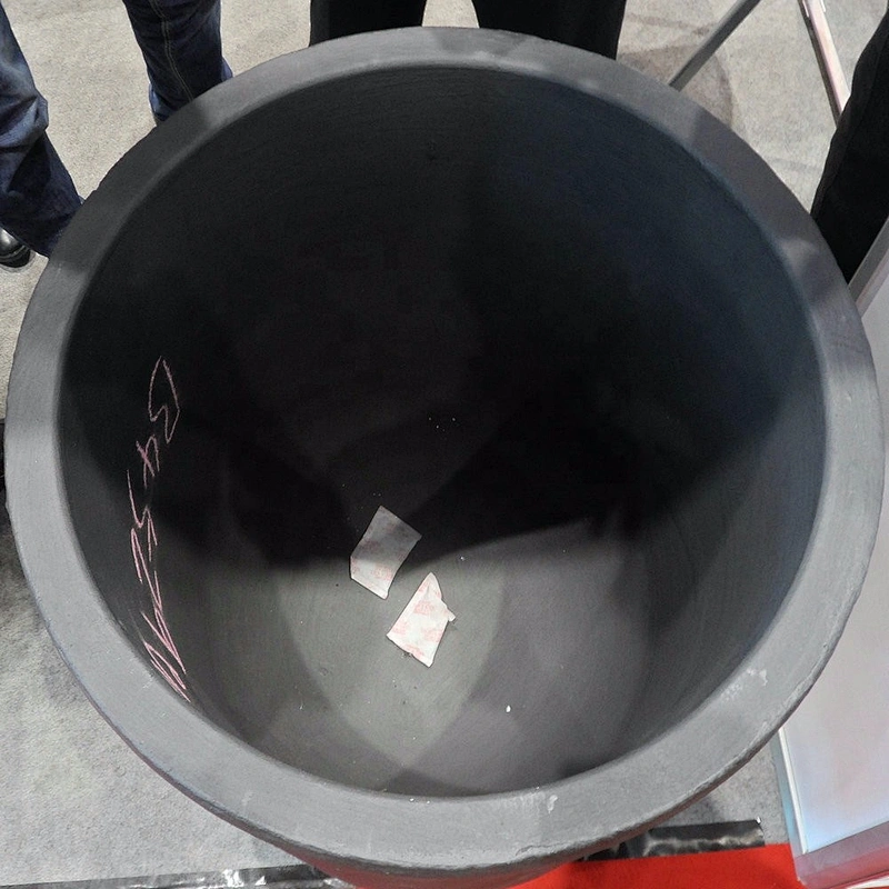 High Pure Density Graphite Crucible Melting Metal Copper, Silver, Aluminum