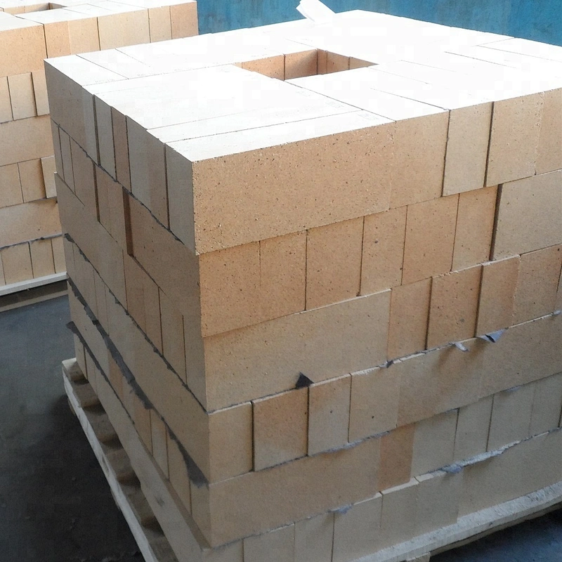handmade SK32 SK34 Cheap Thin curved fire red clay Brick for heating furnace