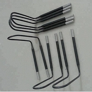 1800c 1900C MoSi2 Resistance Electric High Temperature Thermal Heating Elements for Furnace