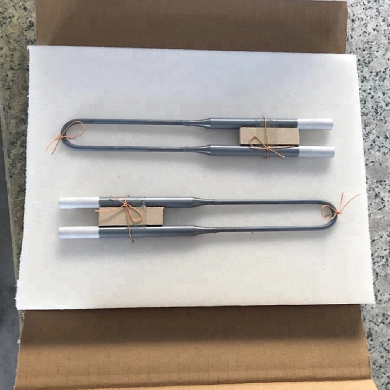 1800c U Shape Mosi2 Resistor Electric Heating Elements for Glass Furnace