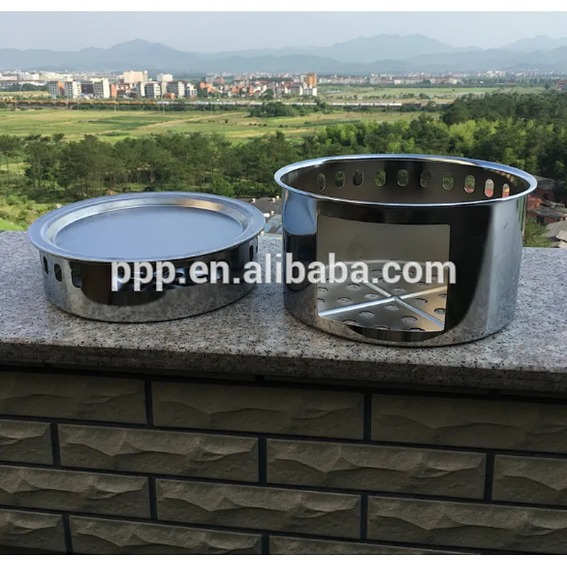 New Folding Stainless Steel BBQ Stove