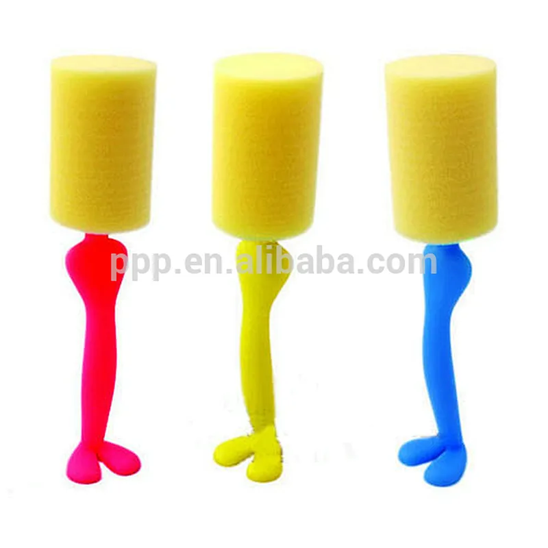 Wholesale eco-friendly material water bottle brush set/ efficient easy cleaning bottle brush/creative design,easy to stand