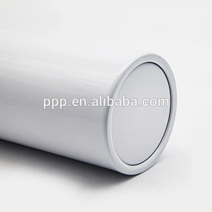 New White Cylinder Shape Water Tumbler 20oz 304 And 201 Double Wall Stainless Steel Insulated Vacuum Coffee Mug