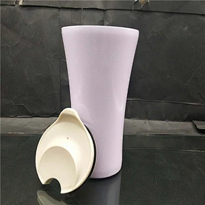 Newly design stirring coffee mug double wall stainless steel vacuum insulated milk tea tumbler