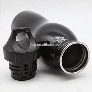 600ml single wall high quality stainless steel gourd shape logo customized sports water tumbler/100% leakproof/portable