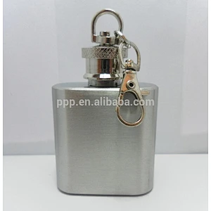 1oz mini flask leak-proof eco-friendly FDA LFGB stainless steel hip flask lead Pb free