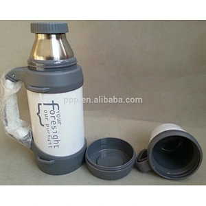 750ml 100% leak-proof outdoor activity hiking use stainless steel thermos insulated travel bottle portable with double lids
