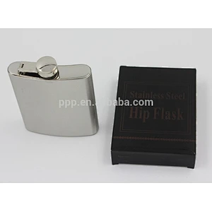 7oz mini flask leak-proof eco-friendly FDA LFGB stainless steel hip flask lead Pb free