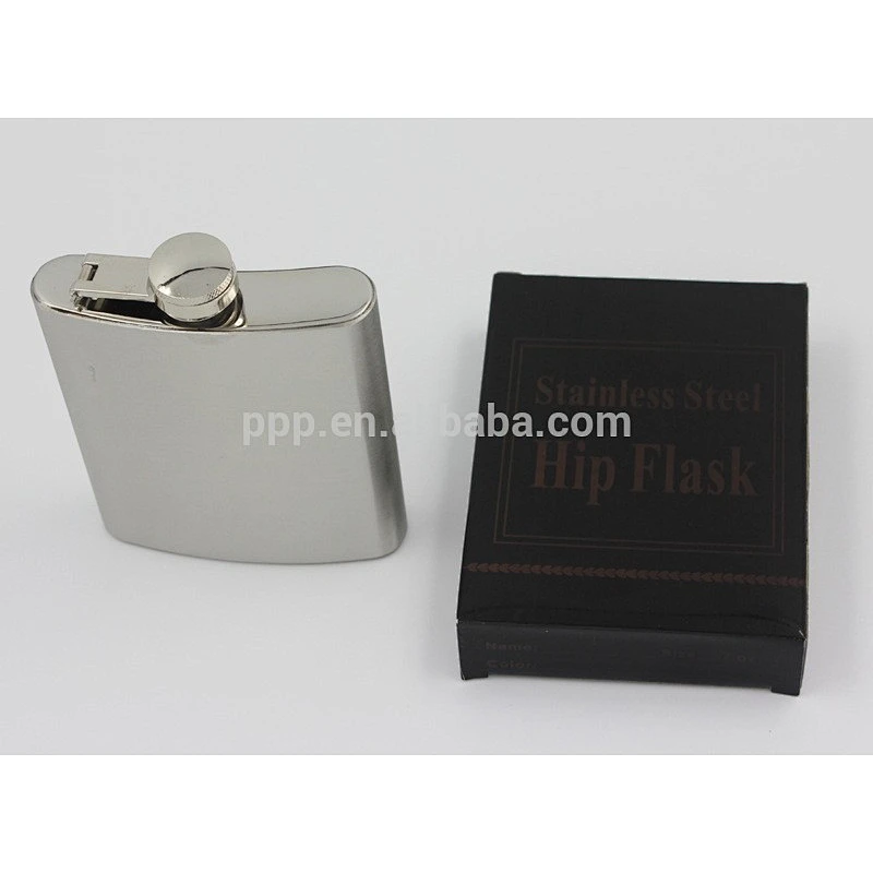 7oz mini flask leak-proof eco-friendly FDA LFGB stainless steel hip flask lead Pb free