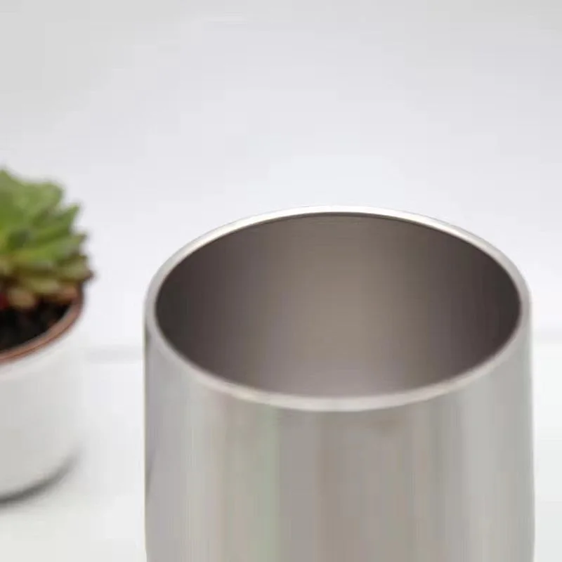 New design 14oz double wall stainless vacuum insulated wine tumbler with 20oz tumbler lid