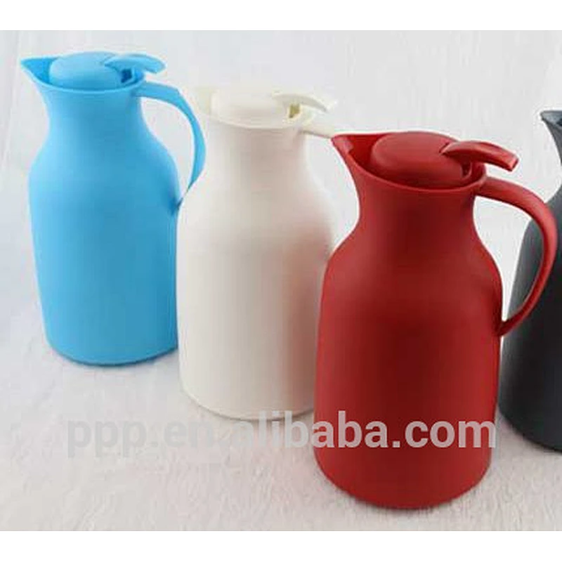 1.0L Plastic body vacuum jug with glass liner