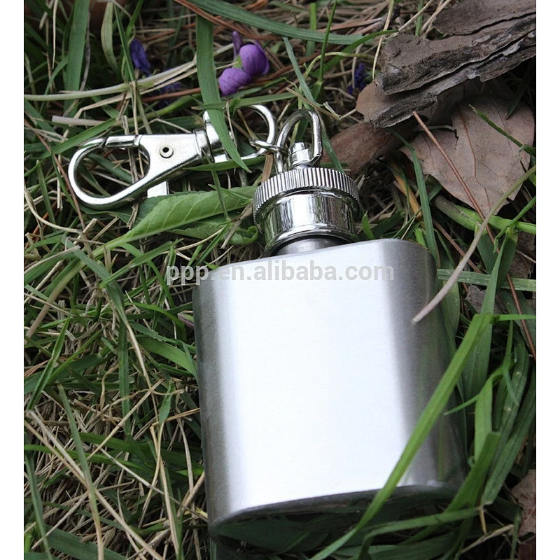 1oz mini flask leak-proof eco-friendly FDA LFGB stainless steel hip flask lead Pb free