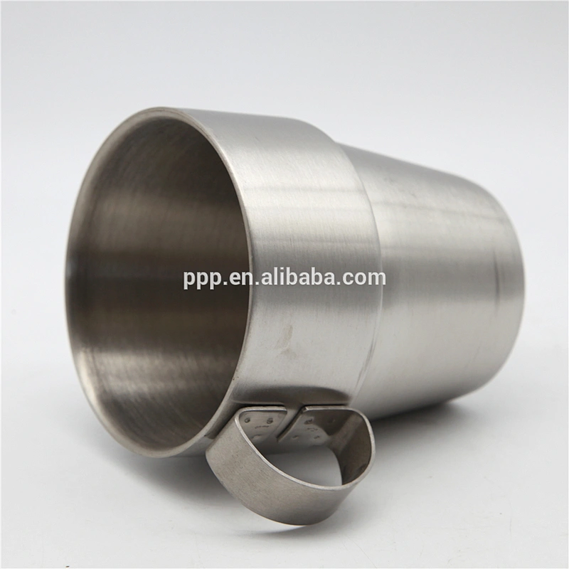 Double wall stainless steel BPA free insulated coffee mug with handle