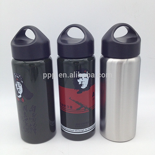 500ml double wall high quality stainless steel logo customized sports water tumbler with wide mouth/100% leakproof/portable