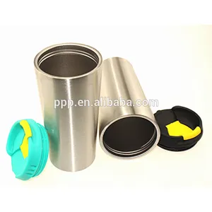 Double wall stainless steel 400ml vacuum water bottle with custom logo available