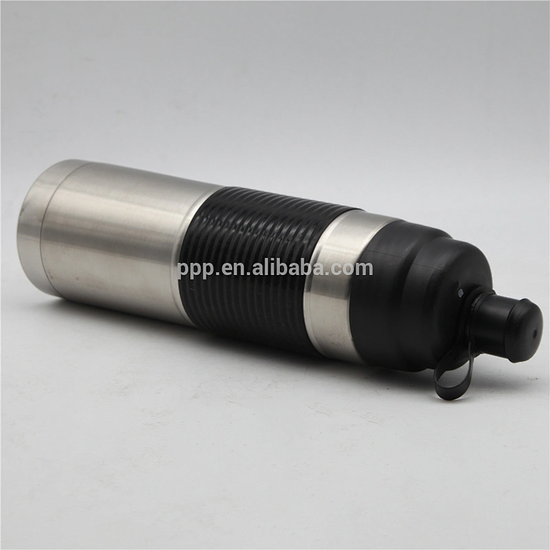 500ml classic double wall stainless steel logo customized vacuum insulated sports water tumbler with silicone band