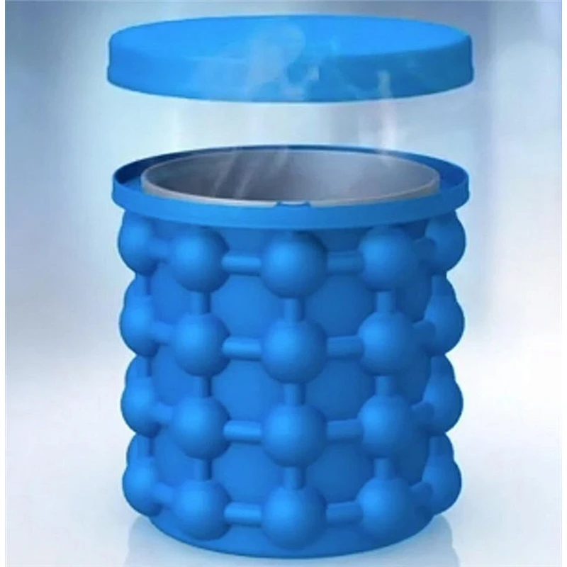PPP 2018 hot sell 180ml TV product genie silicone saving ice cube maker