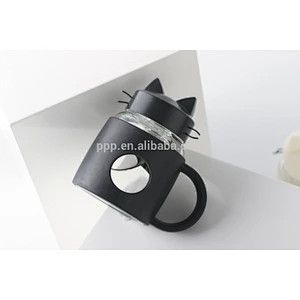 factory glass drink bottle with silicone sleeve