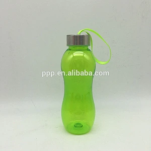 multi-color BPA free plastic bottle