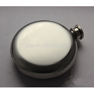 5oz stainless steel hip flask lead Pb free hip flask copper lid mini flask