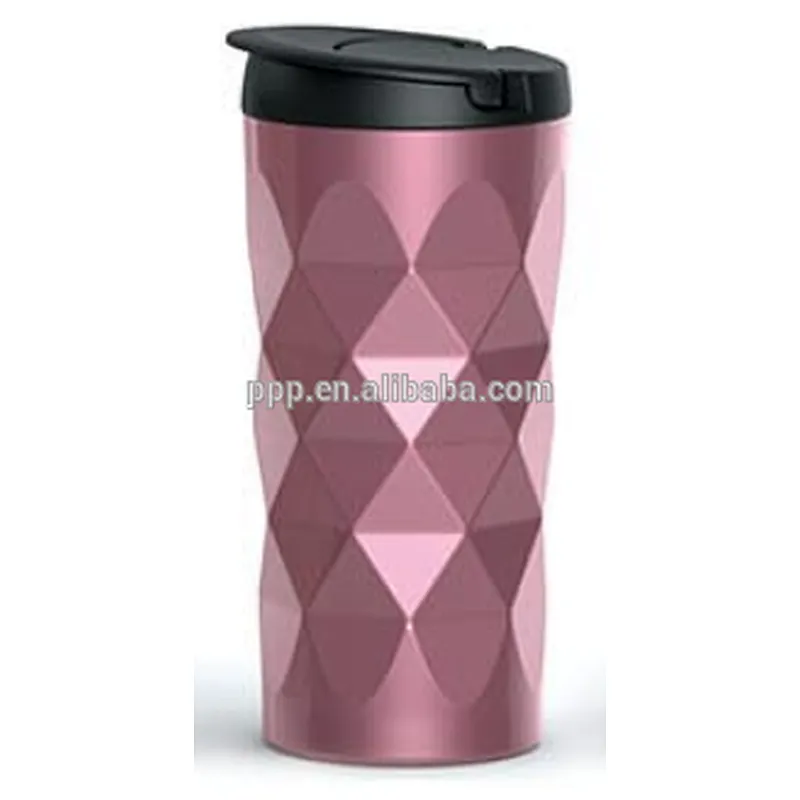 double wall stainless steel vacuum insulated srange shape water tumbler