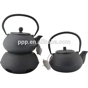 0.9L Single sided cast iron Teapot