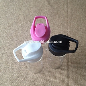 Wholesale 400ml high borosilicate single wall glass water / tea bottle with silicone cover