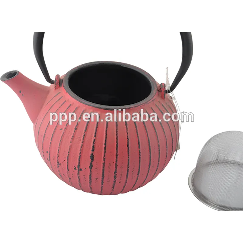 0.8L Lanternshaped Cast Iron Tea Kettles