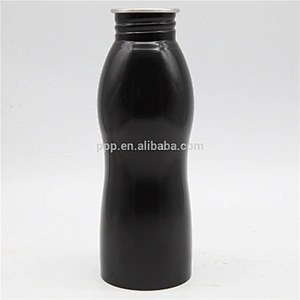 600ml single wall high quality stainless steel gourd shape logo customized sports water tumbler/100% leakproof/portable